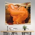 thumbnail image 3 of INVIN ART Tapestry Wall Hanging Art Home Decor, Flaming June by Frederic Leighton Art Print Painting for Living Room Bedroom Bathroom Dorm, 3 of 5