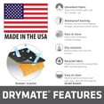 thumbnail image 5 of Drymate Christmas Tree Stand Mat (28”), Protects Floors from Spills and Scratches, Absorbent, Waterproof, Machine Washable, Durable, (Made in The USA)(Charcoal), 5 of 7