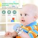 thumbnail image 3 of 2pcs-Baby Silicone Teeth Gloves-Lake Blue Four Fingers Xemadio LL-1795, 3 of 7