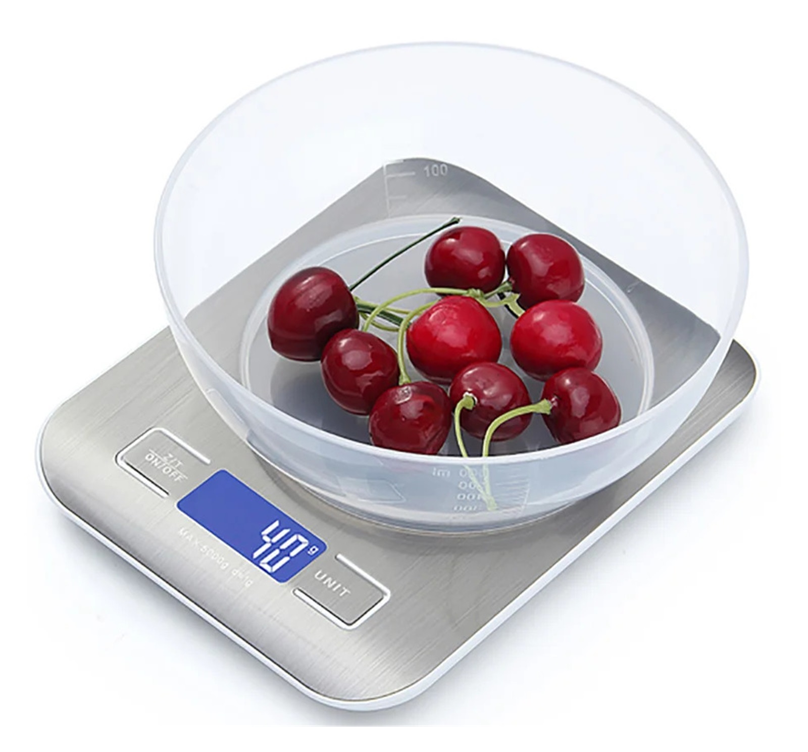 Kitchen Digital Scale Charging Electronic Smart Balance LCD Precision Weight Scale for  Food Cooking