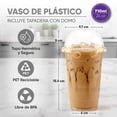 thumbnail image 2 of Vasos DE 24 Oz con Tapa Domo 50 Piezas, 2 of 5