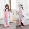 thumbnail image 1 of Pijama de franela de unicornio para niños, ropa de Cosplay para fiesta de Navidad, Kigurumi, Panda, Licorne, Stitch, 1 of 3