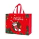 thumbnail image 2 of xihome Bolsa grande de regalo navideña reutilizable de tela no tejida para guardar regalos de Navidad, 2 of 6