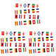 thumbnail image 1 of Banderas de cuerda 2024 Bunting National 10M Decoración de evento de fútbol internacional, 1 of 5