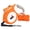 Orange, variant on Retractable Dog Leash with Light 15 Poop Bags, Dispenser 16ft Extendable Dog Walking Leash for Small Dogs up to 55 lbs, Non-Slip Handle - Purple