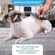 thumbnail image 5 of Cepillo para perros y gatos, herramienta de aseo para mascotas de 2 caras para quitar el pelo, esteras y enredos, No más caídas desagradables y pelo volador, 5 of 5