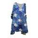 thumbnail image 1 of Vestido HUOGUO Vintage Floral Manga 3/4 para mujer, talla grande, 1 of 5