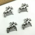 thumbnail image 5 of U8MO 10/30pcs knight horse antique silver charms pendants jewelry DIY 17*20mm-4pcs, 5 of 8