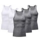 thumbnail image 2 of Penkiiy Pack 5 Camisetas de compresión atlética para hombres Entrenamiento sin mangas Tanque Top Sports Base Layer Running Basketball, 2 of 8