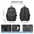thumbnail image 3 of Lightweight School Bag Casual Daypack College Laptop Backpack for Men Women Water Resistant Travel Rucksack for Sports, 3 of 6