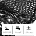 thumbnail image 4 of OULII Portable Balls Bag Rectangular Drawstring Storage Bag 1 Set for Students, 4 of 5