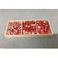 thumbnail image 7 of Wood Flatback Scrapbook Ornament Ladybug Button (Mix size - 160pcs), 7 of 7