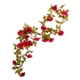 thumbnail image 1 of Great promotion! Cat Rose Garland Artificial Rose Vine Green Leaves Home Decoration Garland Wedding Artificial Flower Hanging Basket Home Decoration Flower Vine, 1 of 2