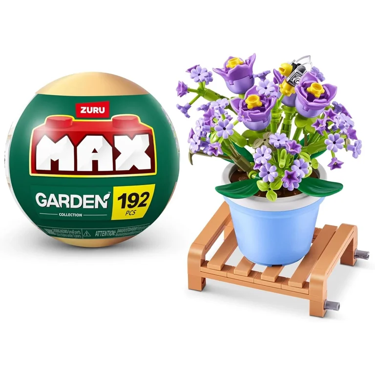 Zuru MAX Premium Garden Pot Plants Building Bricks Collection 2