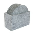 thumbnail image 1 of Koszal 8Pcs Felt Round Square Hexagon Shape Heat Insulated Cup Mat Coaster Table Decor, 1 of 8