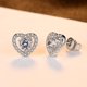 thumbnail image 5 of S925 Pendientes De Plata Esterlina Fashin Zircon Pendientes En Forma De Corazón Joyería De Moda Para Regalos De Mujeres Minnieouse AP005810-00, 5 of 6