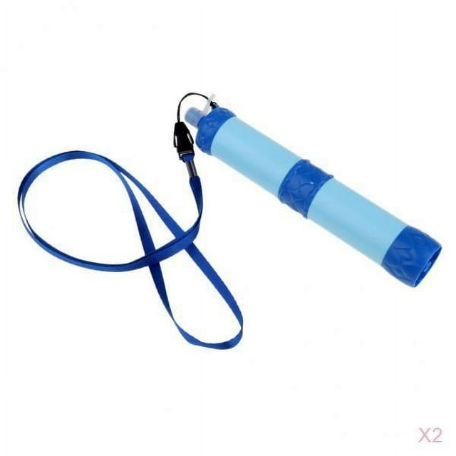 S SERENABLE Kit de Purification d'Eau Mini 2 Pcs Bushcraft Survie Camping Extérieur