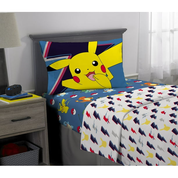 Pokemon Kids Super Soft Microfiber, Pokemon Twin Bedding