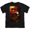 thumbnail image 2 of The Lord Of The Rings Balrog You Shall Not Pass Kids T Shirt (Large) for Youth Toddler Boys and Girls, Black, 2 of 5