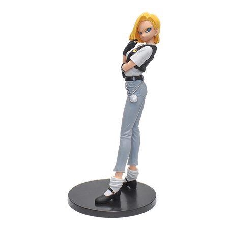 5.7" Dragon Z Action Figures Android 18 Assort A Glitter and Glamours Version 2 Figure Doll Toys for Kids Gifts Collection