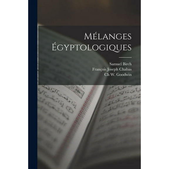 Mélanges Égyptologiques (Paperback)