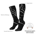 thumbnail image 4 of Fotbe Animal Bulldog Calcetas Divertidas Estampadas para Hombre y Mujer, Calcetas de Algodón hasta la Rodilla para Caminar, Correr, Enfermería y Embarazo, 4 of 6