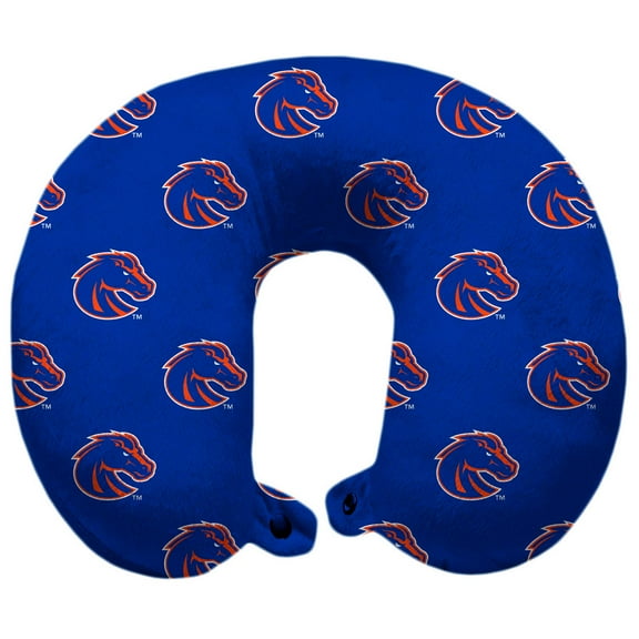 Boise State Broncos Polyester-Fill Travel Pillow