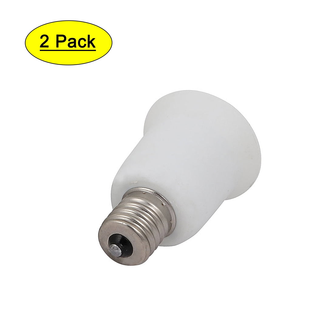 E27 to E17 Socket Base LED Halogen CFL Light Bulb Lamp Adapter Converter Holder 