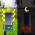 thumbnail image 5 of Mini repelente ultrasónico electrónico de aves Ip66, repelente de palomas resistente al agua, controlador de plagas Led intermitente fuerte para Control de jardines Rojo Verde, 5 of 5