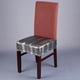 thumbnail image 2 of Silla Para Cubierta Elástica Cubierta de material cuero Fácil Se la la adaptaciónción perfecl Cubierta de la silla del comedor, 2 of 8
