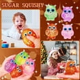 thumbnail image 4 of Owl Sugar Stress Ball Squishy Toys, Kawaii Squishy Stress Balls, Owl Sugar Ball Squeeze Toys, Party Favors Easter Basket Stuffers (Brown), 4 of 5
