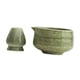 thumbnail image 2 of Ceramic Matcha Bowl Tazón de té de para mezclar, con soporte para , hecho a mano para amantes del té de café con leche amigo, 2 of 8