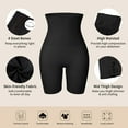 thumbnail image 4 of MISS COCOLI High Waisted Body Shaper Shorts Shapewear for Women Tummy Control Thigh Slimming, 4 of 5