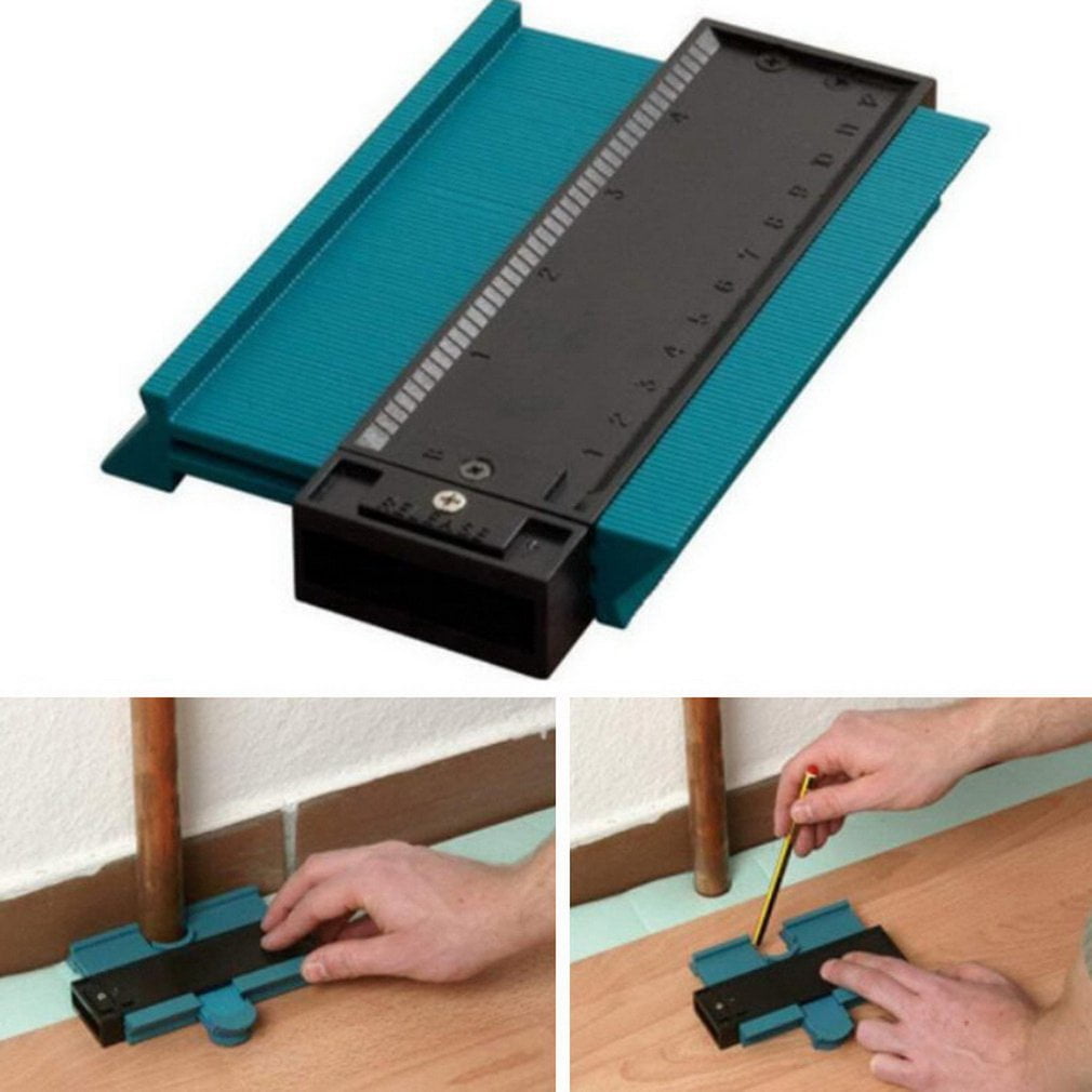 Irregular Contour Arc Gauge Profilometer Rule Copying Ruler Woodworking Tools ##