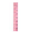 thumbnail image 6 of Deiokin 8-Layer Adjustable Shelf Bookshelf with Wavy Border Design, Multi-Functional Display Storage, 2-Tier Detachable Bookcase for Home Office, 6 of 9