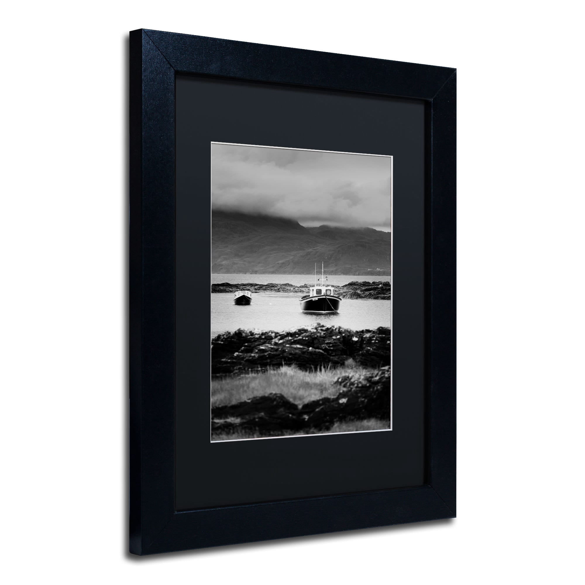 Trademark Fine Art "Two of Us" Canvas Art by Philippe Sainte-Laudy, Black Matte, Black Frame