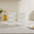 thumbnail image 2 of Mini Glass Container Set - Rectangular (Vanilla), 2 of 7