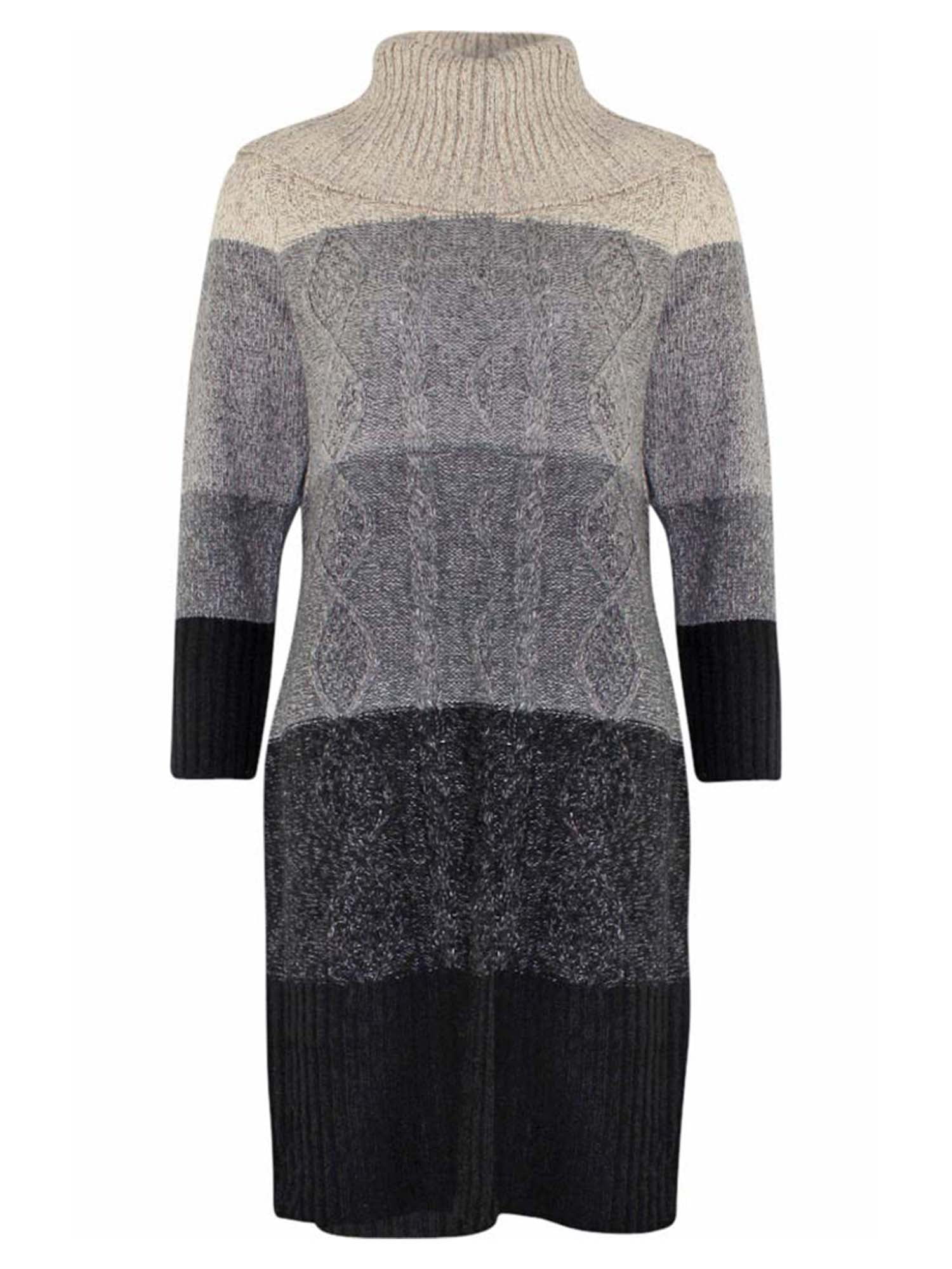 Lush Long Sleeve Cable Knit Sweater 
