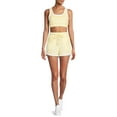 thumbnail image 2 of No Boundaries Juniors' Cropped Tank Top and Shorts Set, 2-Piece, 2 of 5