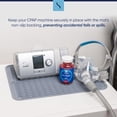 thumbnail image 6 of Protector Mat – Vibration Absorbing and Noise Reducing Nightstand Pad for Sleep Therapy Machines – 15.8" x 11.8" Gray – Protects Surfaces and Enhances Stability for CPAP Device, 6 of 9