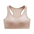 thumbnail image 1 of Aayomet Bralettes for Women Plus Size Back Wrapped Chest Thin Without Steel Rings Bra (Beige, M), 1 of 4