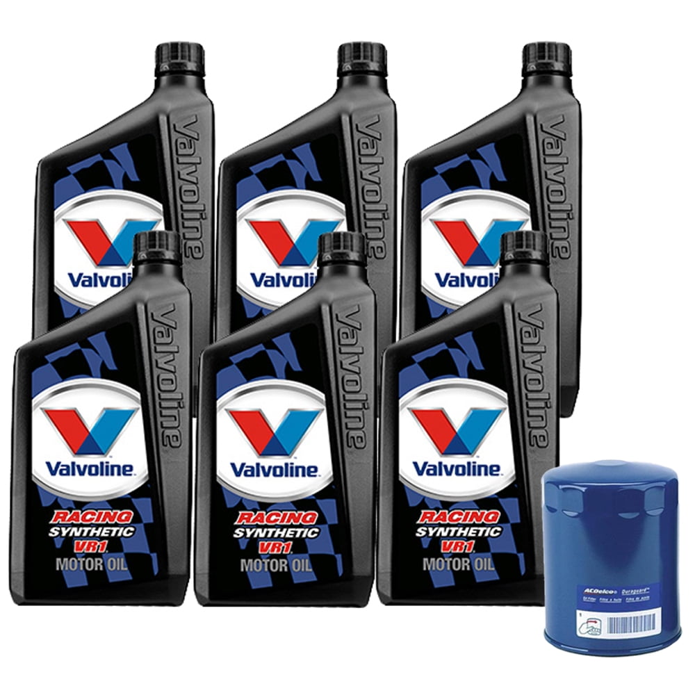 Valvoline 679082 VR1 Synth. 20W50/AC Delco PF1218 Oil Change Kit