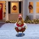 thumbnail image 5 of Decoración navideña de gallinas en forma de enchufe | Estaca de animales de granja para jardín al aire libre | Decoración acrílica de animales para jardín para exhibir en Navidad, 5 of 5