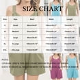 thumbnail image 3 of Dazajoo Adjustable Strap Overalls for Women Sleeveless Jumpsuit Shorts with Pockets Casual Loose Summer Beach Vacation Outfits,Navy,L, 3 of 8