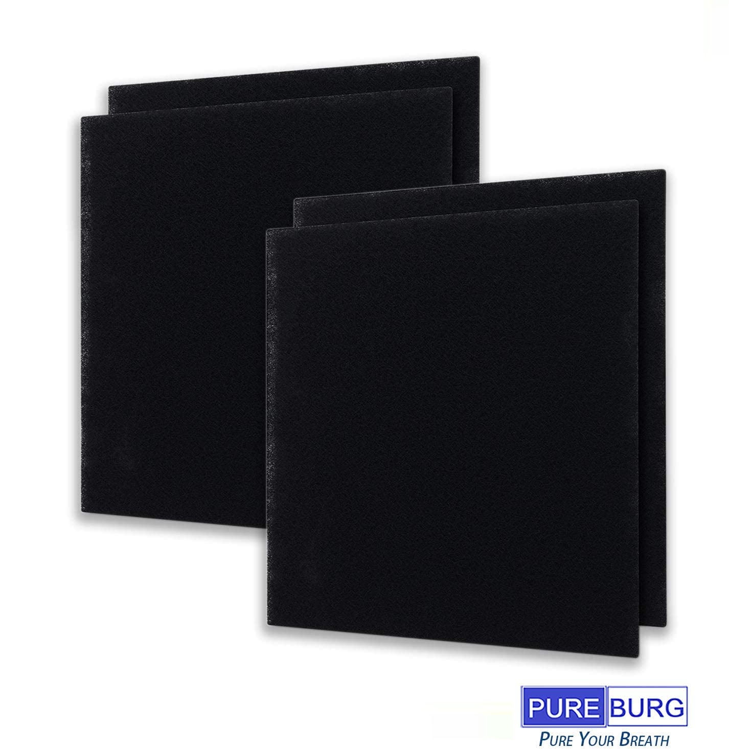 PUREBURG Replacement HEPA Filter Set Compatible with Coway AP-1512HH, AP-1518 / AIRMEGA 200M Mighty,Replaces Part 3304899 , 2 True HEPA + 4 Carbon Pre-Filters