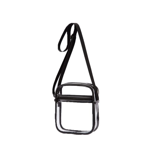 Soidarity Bolso cruzado impermeable portátil bolso de almacenamiento moda monedero bolsillo accesorio de embalaje al aire libre 20x15x4,6 cm Type2 NO2