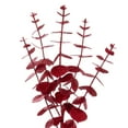 thumbnail image 2 of Vickerman 24" Red Artificial Eucalyptus Glitter Wreath., 2 of 6