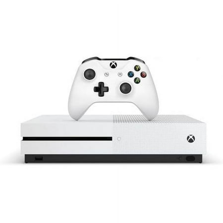 Restored Microsoft Xbox One S 1TB Gaming Console White (Refurbished)