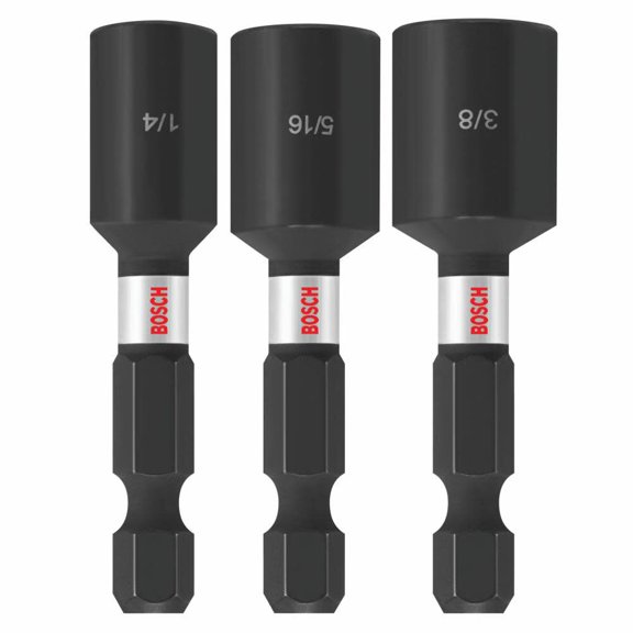 Bosch Impact Tough 1-7/8 Inch Nutsetter Set 3 Piece