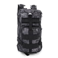 thumbnail image 1 of Deportes tácticos militares al aire libre Mochila ligera Escalada Senderismo Trekking (Python Black), 1 of 8